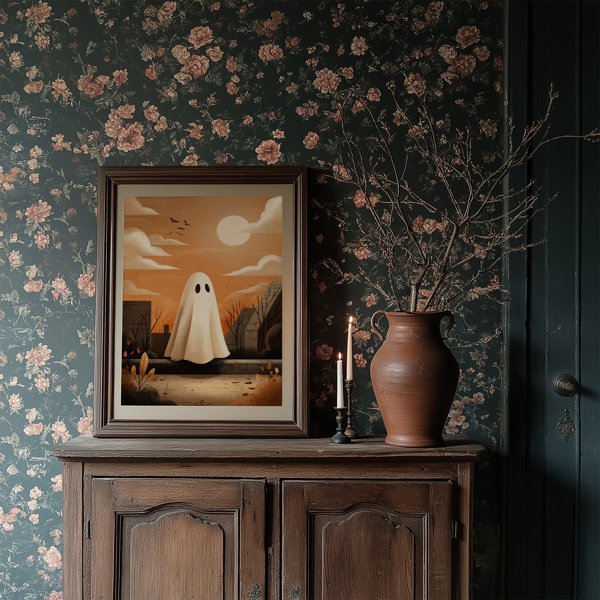 October Ghost Waits For Dusk