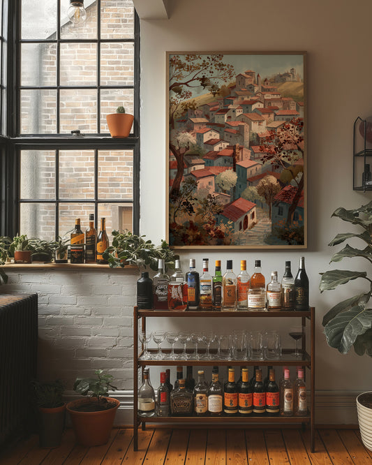 Terracotta Rooftops Climb The Hillside