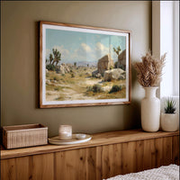 Joshua Trees Stand Through Endless Noon