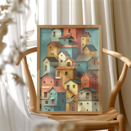 Stacked Stories In Coastal Colors