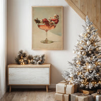 Santa Rests In Crystal Coupe