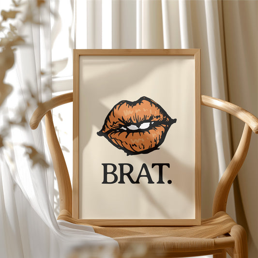 Orange Lips Say What They Mean