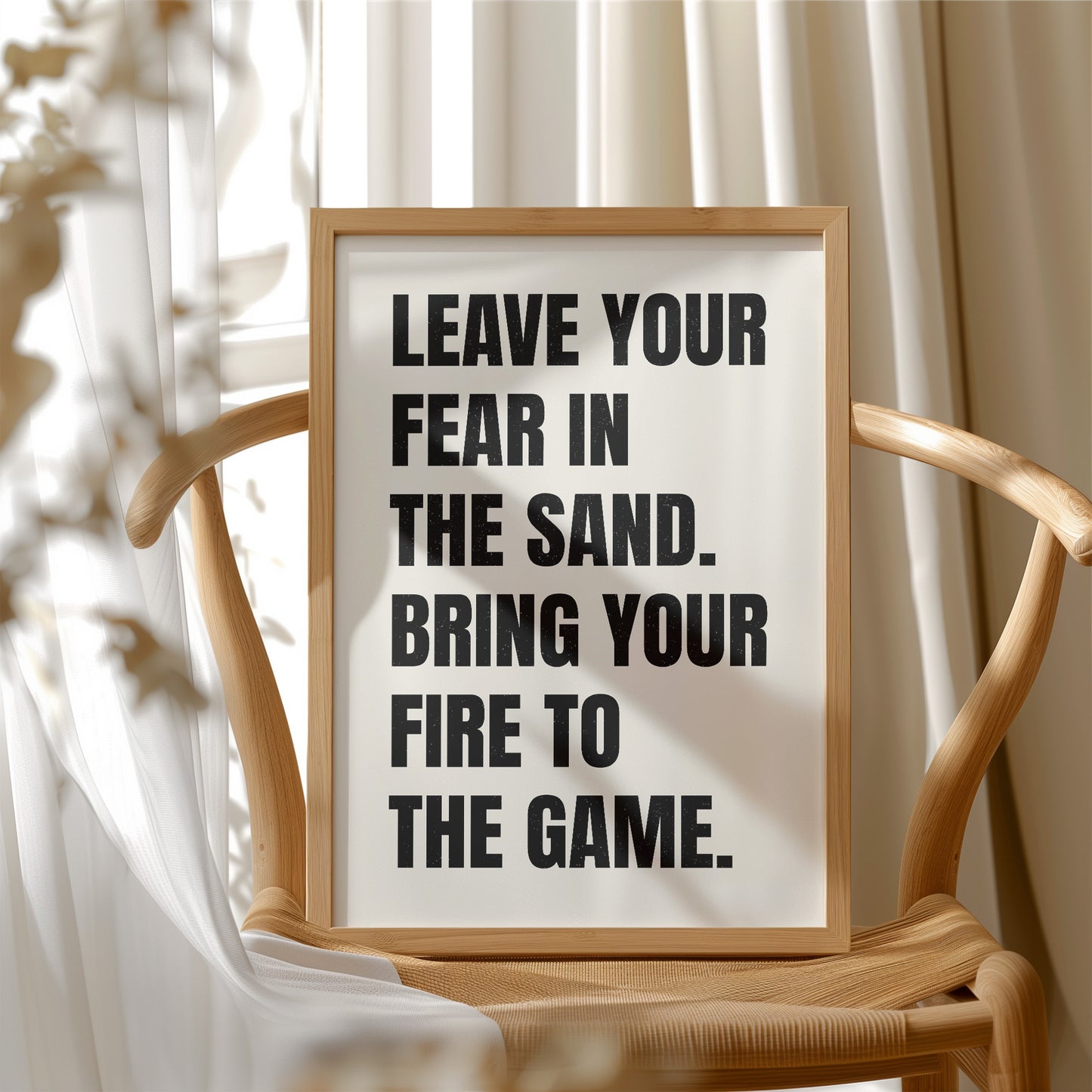 Courage Rises From The Sand