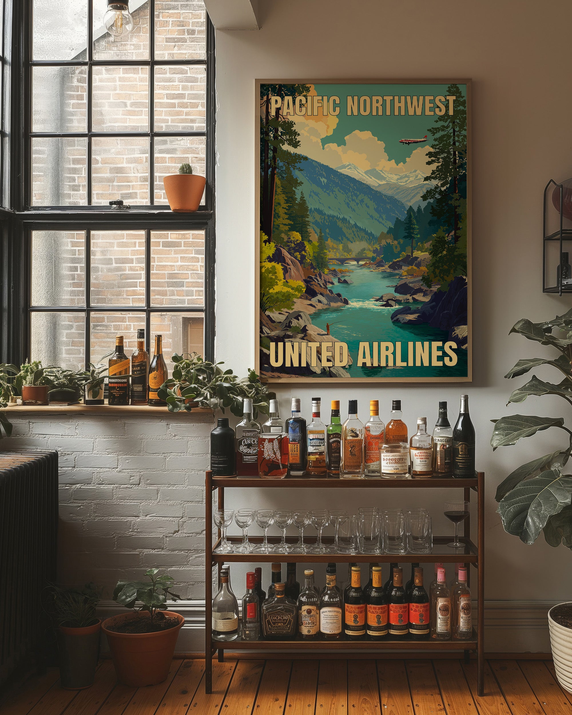 When Silver Birds Crossed Mountain Rivers