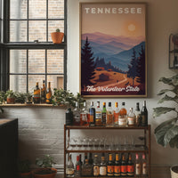 Tennessee Ridges Hold Evening's Glow