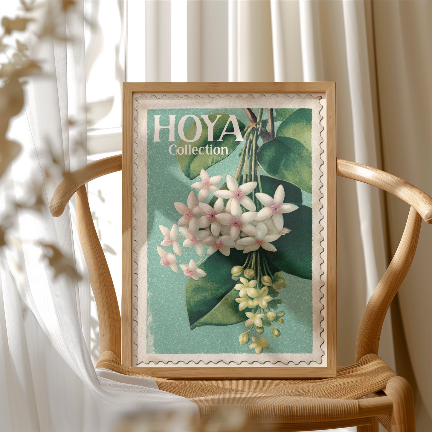 Waxy Blooms Carry Island Greetings
