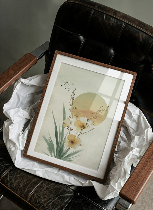 Golden Petals Chase Morning Light