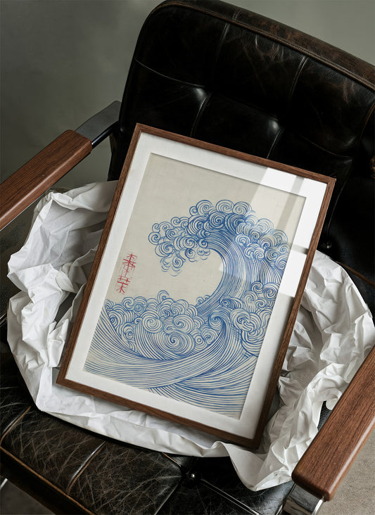 Ocean Spirits Dance In Blue