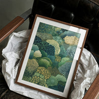 Ocean Forest Blooms In Jade