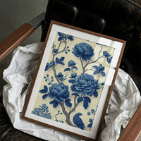 Blue Peonies Tell Ancient Stories
