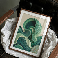 Emerald Waves Paint Ocean Stories