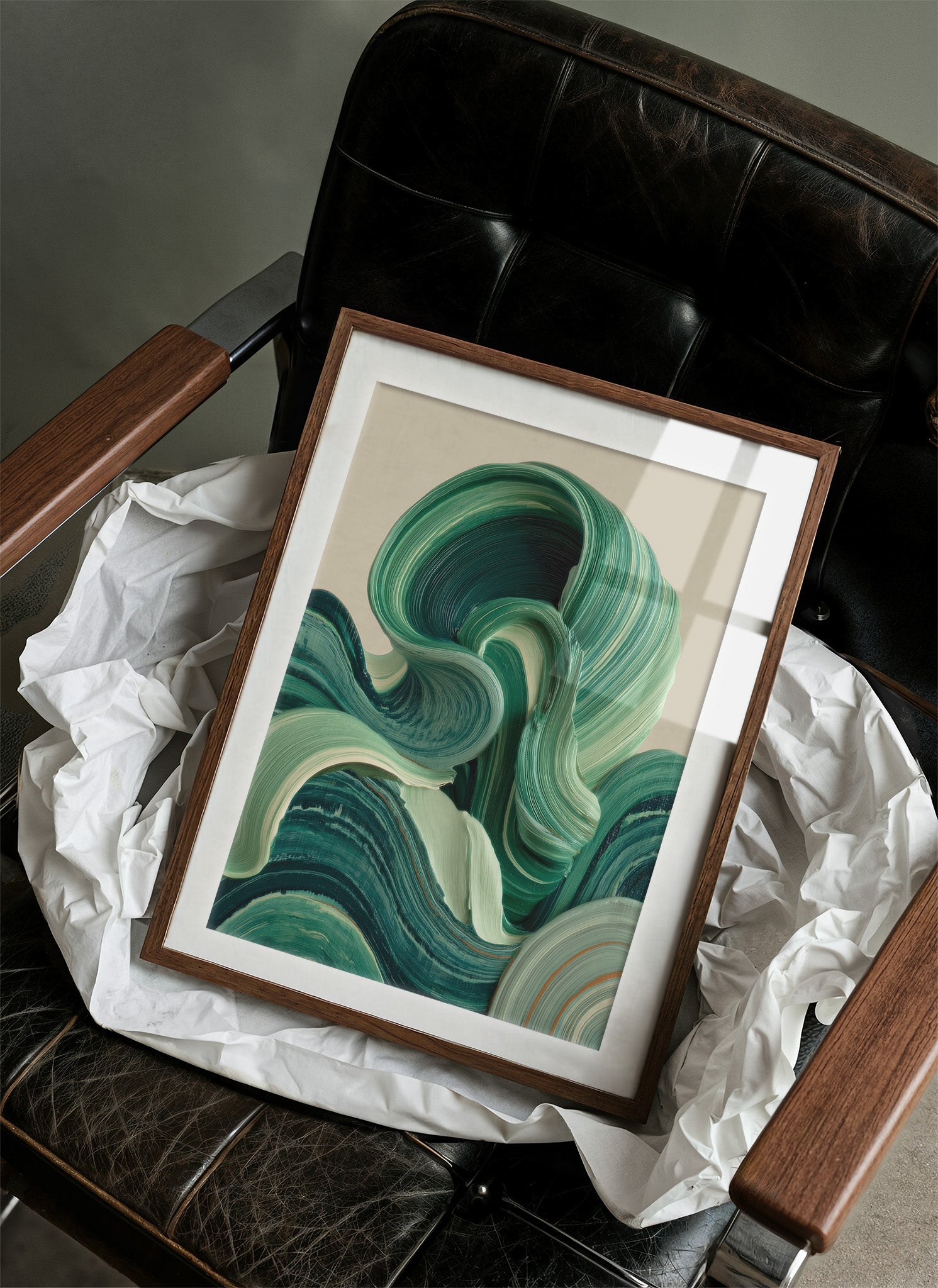 Emerald Waves Paint Ocean Stories