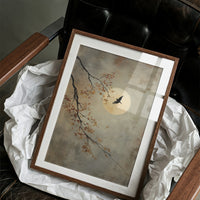 Moonlit Branch Guides Night's Journey