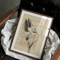 Tropical Lines Meet Gentle Petals