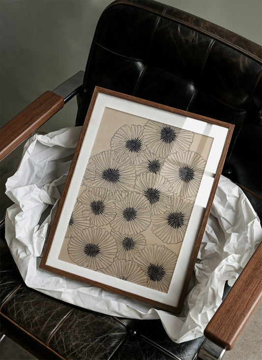 Ink Blooms Dance In Morning Light