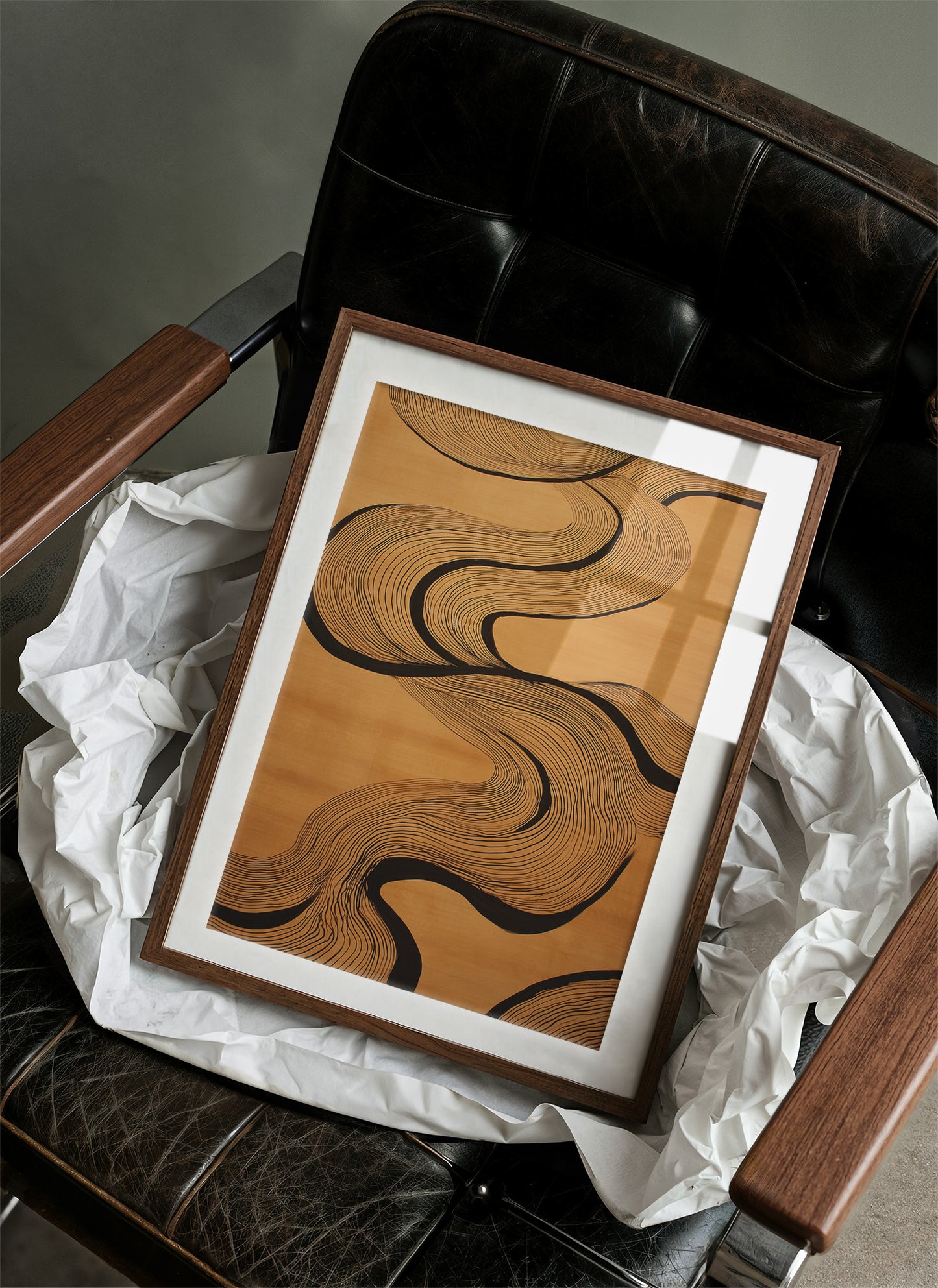 Flowing Lines Paint Modern Stories