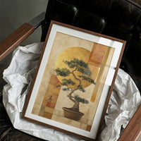 Bonsai Tales In Golden Hours