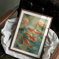 Coral Fish Dance Above City Windows