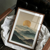 Misty Peaks Chase Golden Dawn