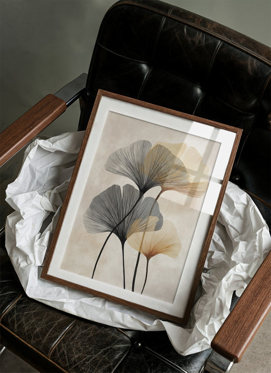 Ginkgo Leaves Dance Above Spirits