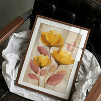 Golden Petals Dance In Morning Light