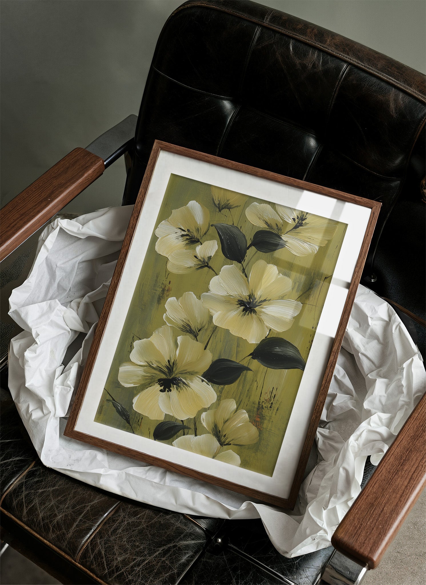 Olive Gardens Meet Ivory Petals