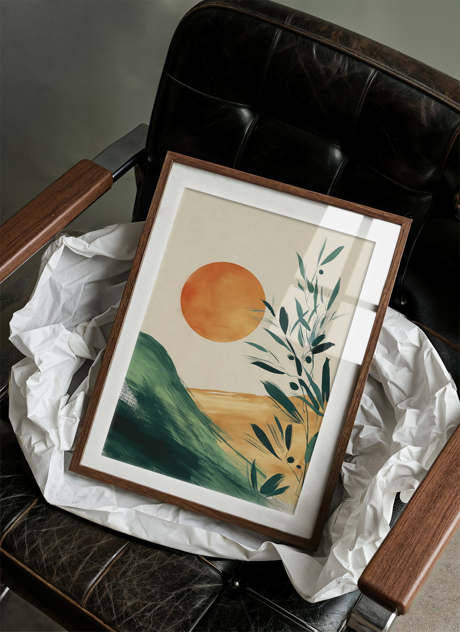 Olive Branch Greets Rising Sun