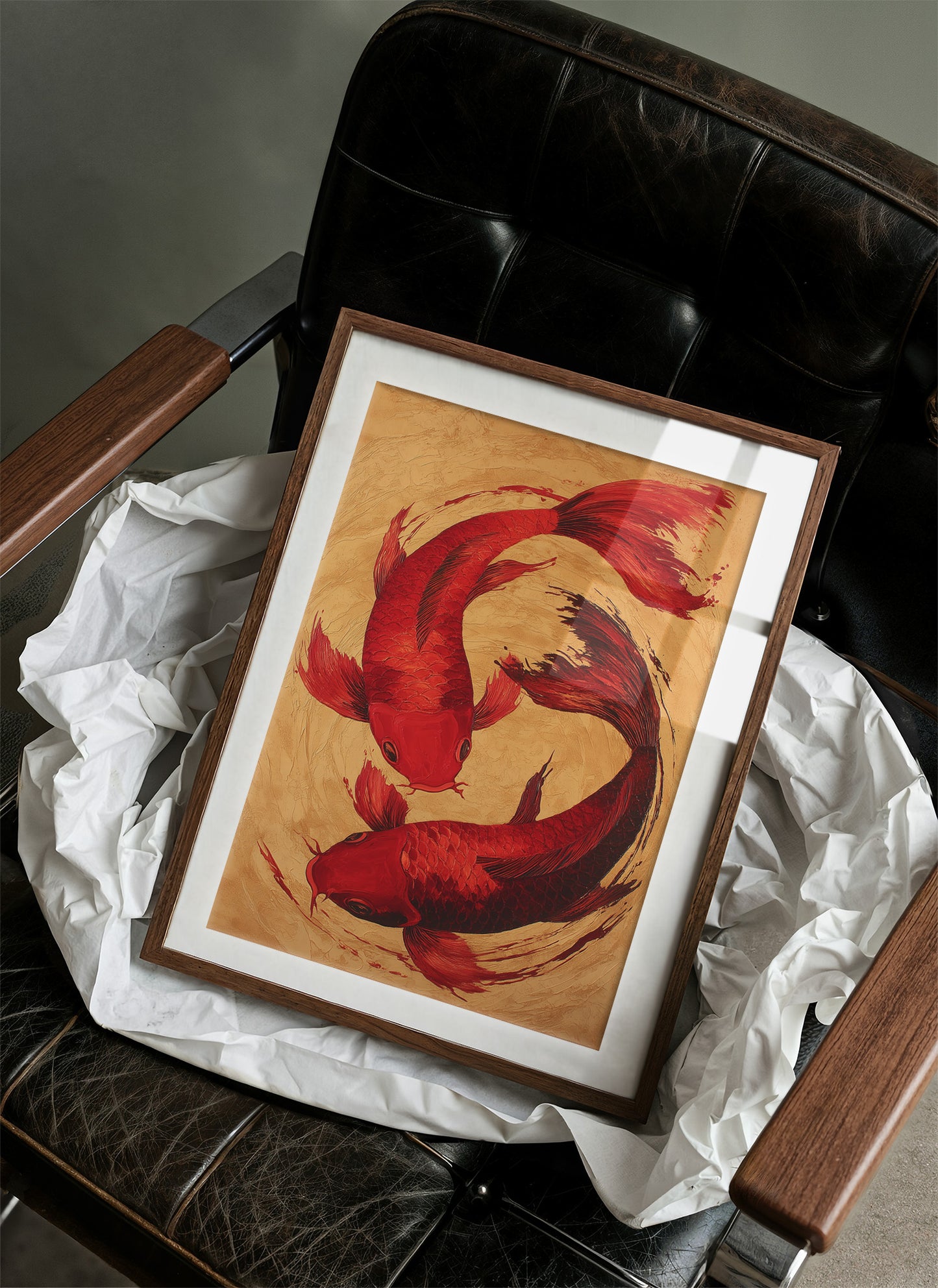 Crimson Koi Dance Ancient Tales