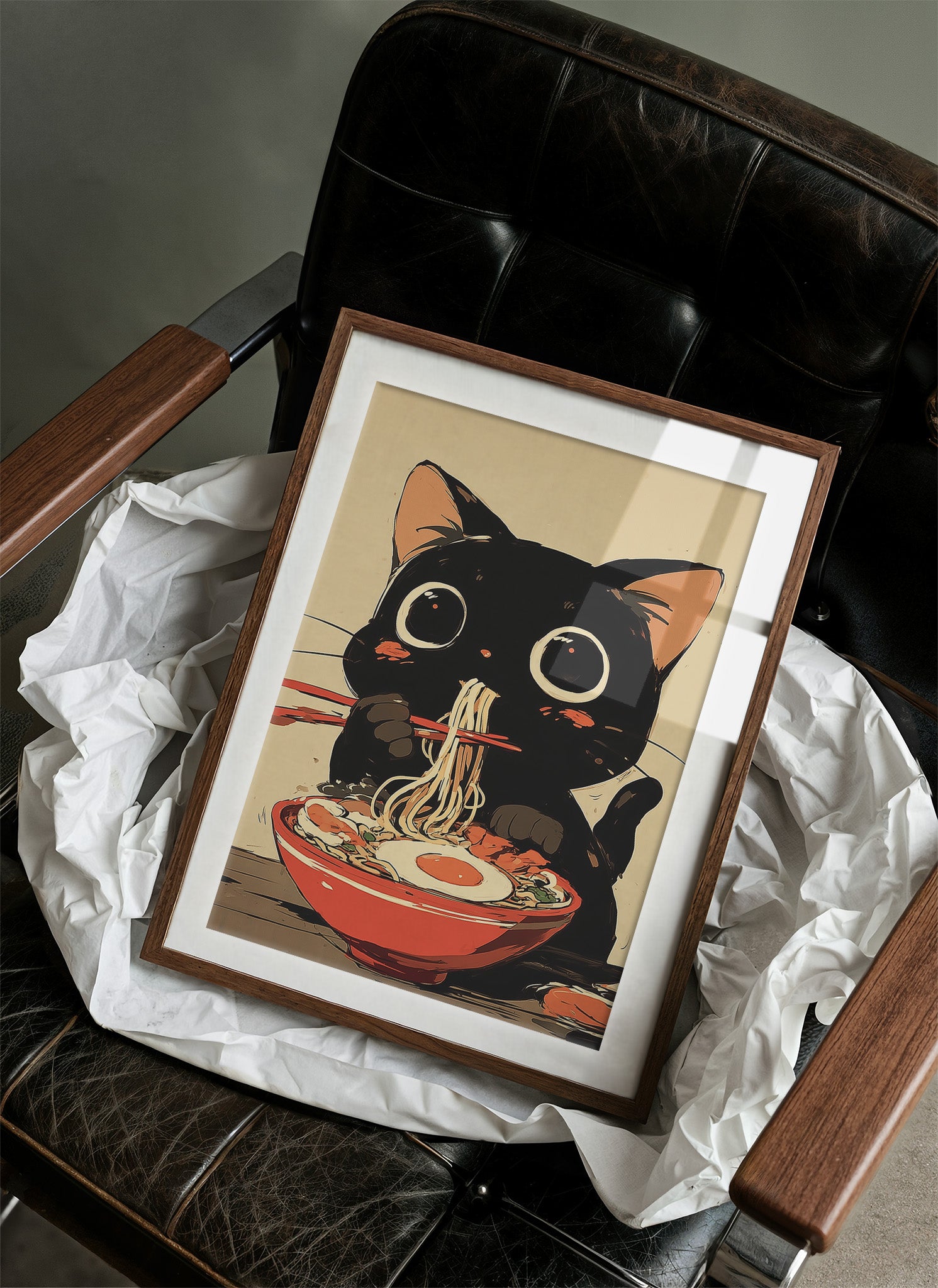 Midnight Snack With Wide Eyes