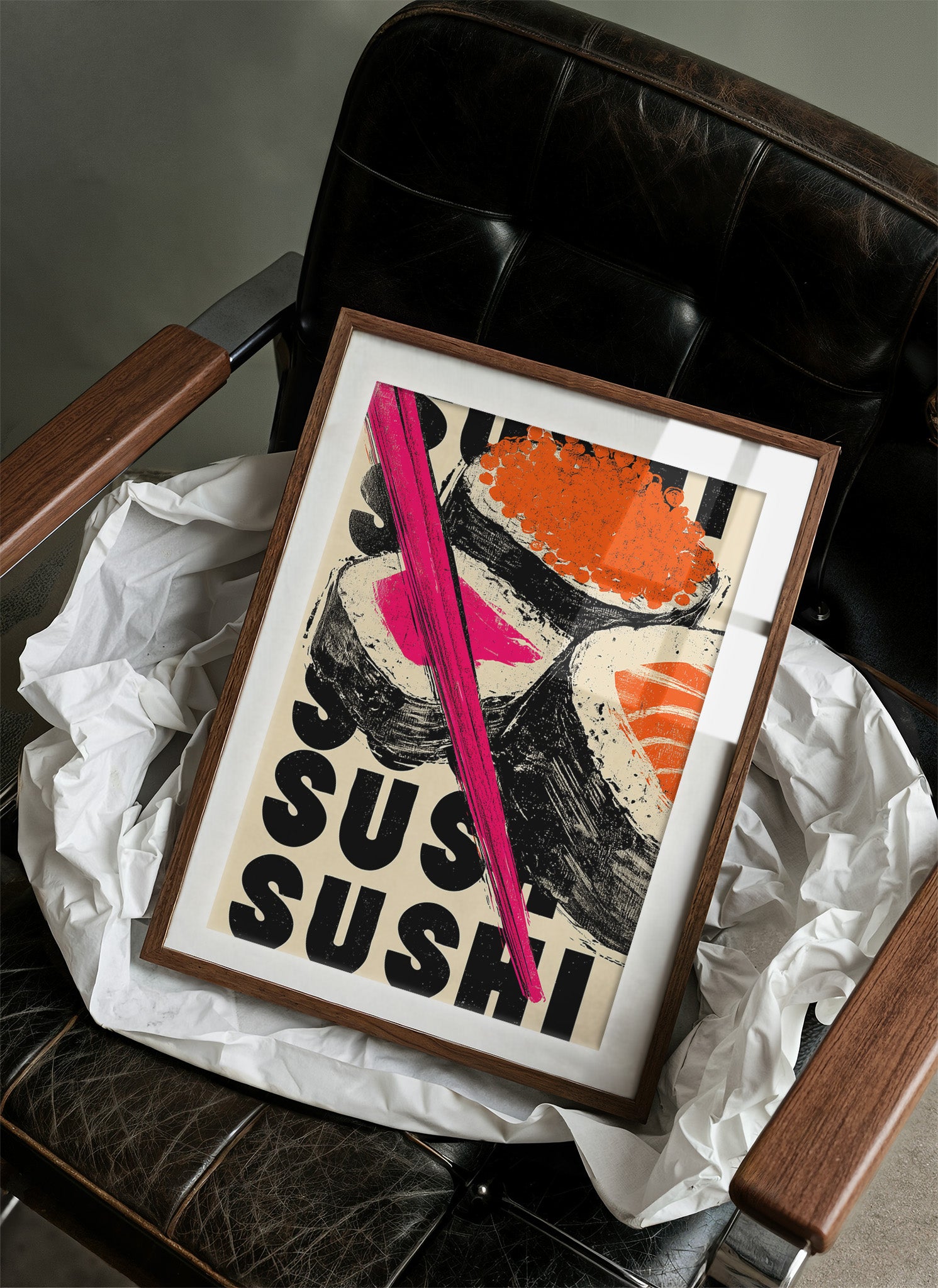 Bold Flavors Dance In Pink Light