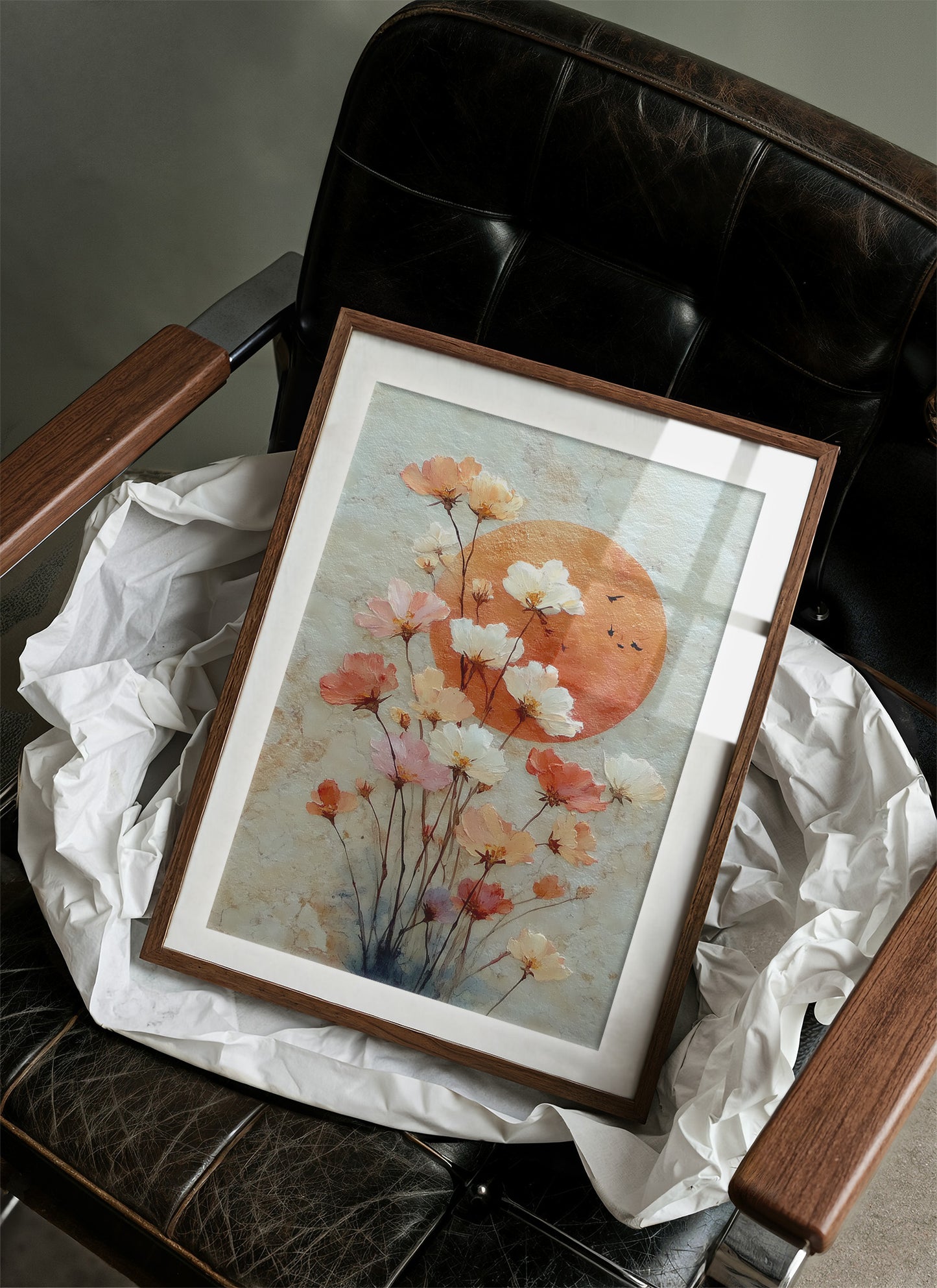 Wild Poppies Dance At Sunset