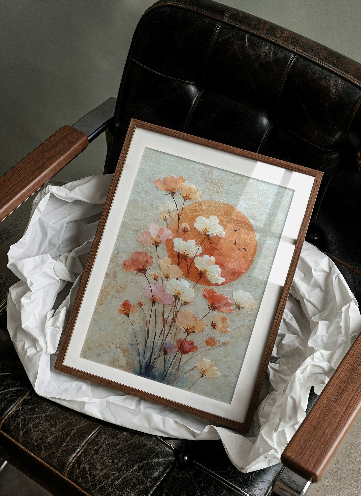 Wild Poppies Dance At Sunset