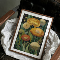 Marigolds Dance Under Starlit Garden