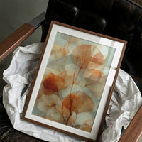 Copper Petals Dance In Light