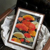 Coral Blooms Dance Against Midnight