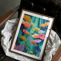 Poppies Dance In Midnight Gardens