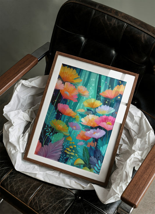 Poppies Dance In Midnight Gardens