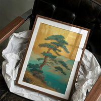 Lone Pine Greets Turquoise Dawn