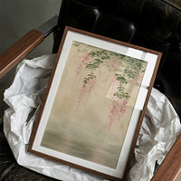 Cherry Blossoms Kiss The Water