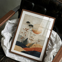 Moonlit Ferns Dance Through Autumn