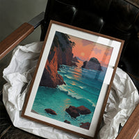 Coastal Cliffs Paint Summer's Farewell