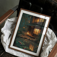 Lotus Dreams In Twilight Garden