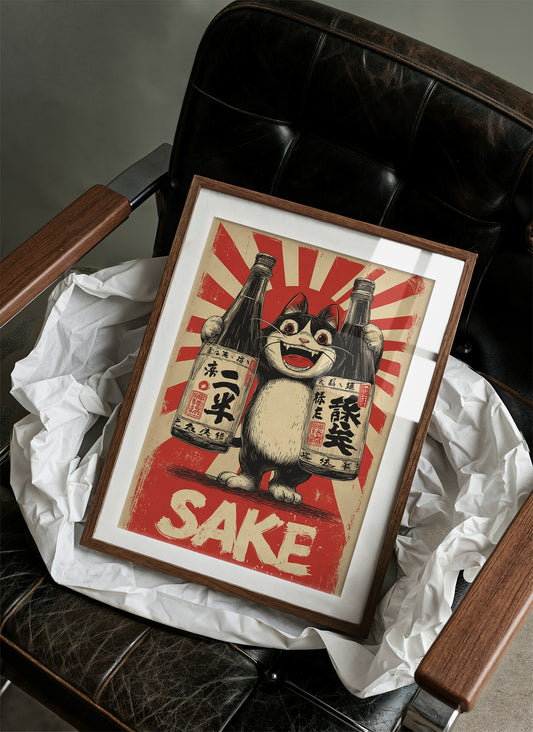 Lucky Cat Serves Vintage Sake Joy