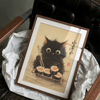 Sushi Cat Dreams Of Midnight Feasts