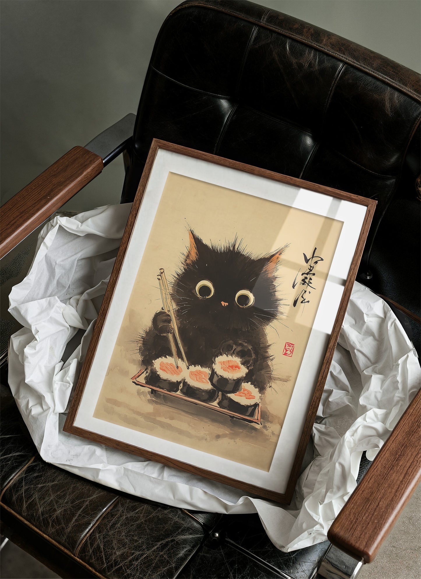 Sushi Cat Dreams Of Midnight Feasts