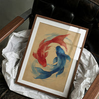 Koi Circle Their Ancient Dance