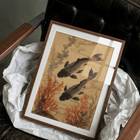 Koi Dance Through Coral Gardens