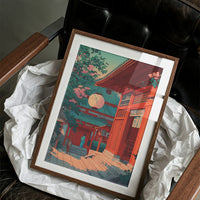 Lanterns Guide The Temple Path