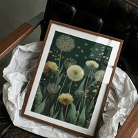 Dandelions Dance Under Midnight Stars