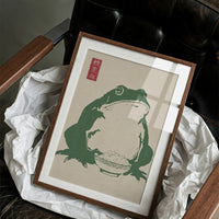 Wise Toad Serves Rice At Dawn